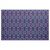 Roze en blauwe 369 Abstracte verbinding Stof (Yard (91,4 cm))