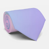 Roze en blauwe achtergrond stropdas (Opgerold)