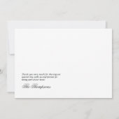 Roze en Blauwe Alcoholinkt met Gouden Accenten Bedankkaart (Achterkant)