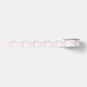 Roze en Blauwe Apres Ski Grosgrain Lint (Voorkant)