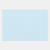 Roze en blauwe Baby Inpakpapier Vel (Voorkant 2)