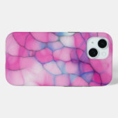 roze en blauwe bellen Case-Mate iPhone case (Achterkant (horizontaal))