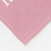 Roze en Blauwe Bewustheid Ribbon Angel Blankets Fleece Deken (Hoek)