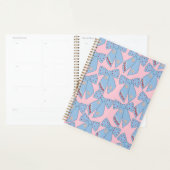 Roze en blauwe bogen planner (Display)