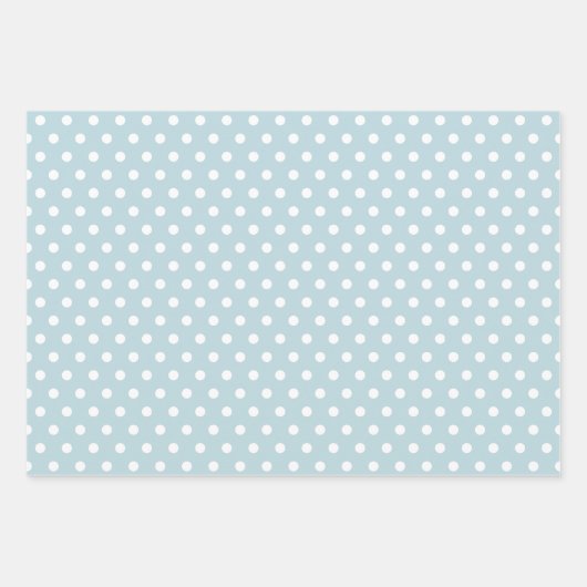 Roze en blauwe bunny Rabbit Wrapping Paper Set van (Voorkant 3)