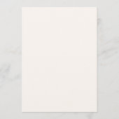 Roze en blauwe Bunny strik Verjaardagsuitnodiging Kaart (Achterkant)