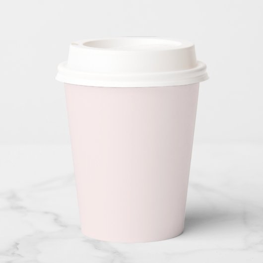 Roze en Blauwe Chinoiserie Hot Cocoa Mok Papieren Bekers (Achterkant)