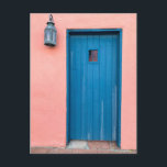 roze en blauwe deur Tucson Arizona Foto Briefkaart<br><div class="desc">Hoi daar! Ik hoop dat je deze foto leuk vindt die ik op mijn reizen heb gemaakt. Voel je vrij om je eigen tekst toe te voegen! Bekijk mijn winkel voor meer informatie.</div>