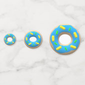 Roze en blauwe donuts confetti (Voorkanten)