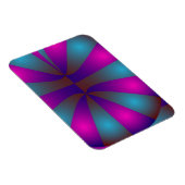 Roze en blauwe donuts magneet (Rechterzijde)