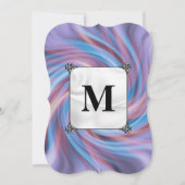 Roze en blauwe draf kaart (Voorkant)