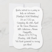 Roze en blauwe draf kaart (Achterkant)