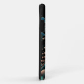 roze en blauwe fractale telefoonbehuizing Case-Mate iPhone case (Achterkant/rechts)