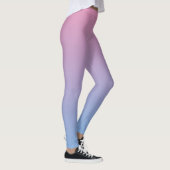 Roze en blauwe gradiënt leggings (Rechts)