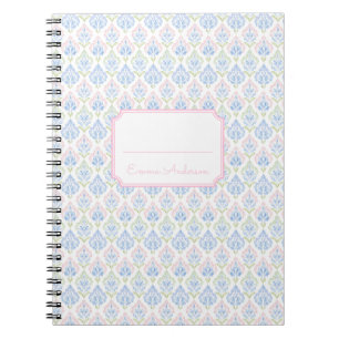Roze en Blauwe Grandmillennial Notitieboek
