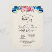 roze en blauwe grenspost kaart (Voorkant / Achterkant)