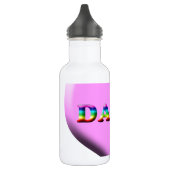 Roze en blauwe hartDANCE voor dansers! Waterfles (Links)