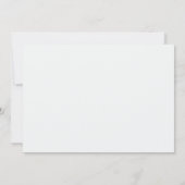 Roze en Blauwe Hete Luchtballon Geslacht Onthullen Kaart (Achterkant)