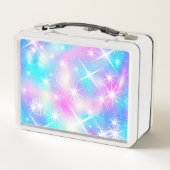 Roze en blauwe inktvlek (Achterkant)