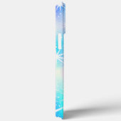 Roze en blauwe inktvlek Case-Mate iPhone case (Achterkant / Rechts)