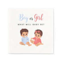 Roze en Blauwe Jongen of Meisje Baby Geslacht Reve