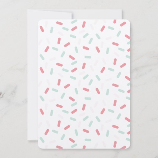 Roze en blauwe kieuwmijn Beer Kaart (Achterkant)