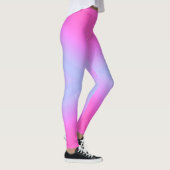 Roze en blauwe Leggings (Rechts)
