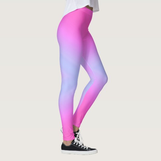 Roze en blauwe Leggings (Rechts)