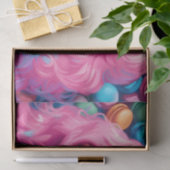 Roze en Blauwe Macaron Cutie Decoupage Papier (Geschenk)
