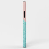 Roze en blauwe marmer Thema Case-Mate iPhone Case (Achterkant/rechts)