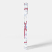 Roze en blauwe mozaïekpatroon  Case-Mate iPhone case (Achterkant / Rechts)
