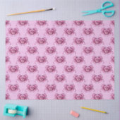 Roze en Blauwe Nautilsche Serie Ontwerp 2 Tissuepapier (Craft)