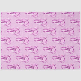 Roze en Blauwe Nautische Serie Ontwerp 9 Tissuepapier