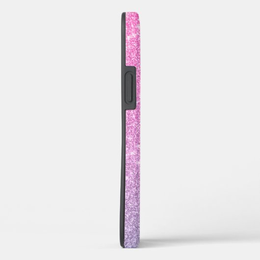 Roze en blauwe ombre getextureerd Case-Mate iPhone case (Achterkant / Rechts)