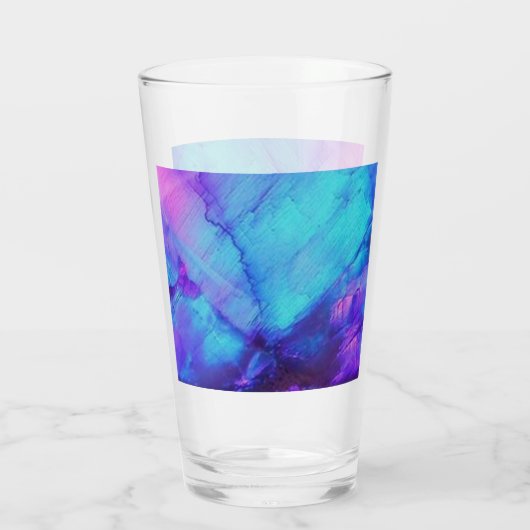Roze en blauwe opaal glas (Achterkant)