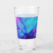 Roze en blauwe opaal glas (Voorkant)