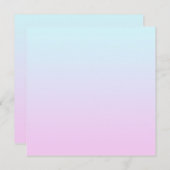 Roze en blauwe pastel gradiënt achtergrond (Voorkant / Achterkant)