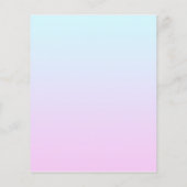 Roze en blauwe pastel gradiënt achtergrond (Achterkant)