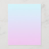 Roze en blauwe pastel gradiënt achtergrond (Voorkant)