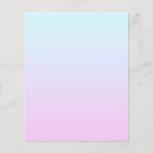 Roze en blauwe pastel gradiënt achtergrond (Voorkant)