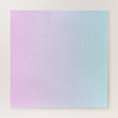 Roze en blauwe pastel gradiënt achtergrond legpuzzel (Horizontaal)