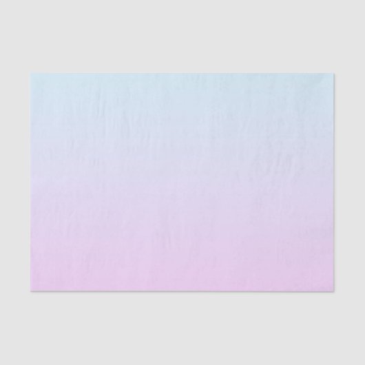 Roze en blauwe pastel gradiënt achtergrond tissuepapier (Voorkant)