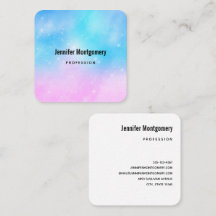 Roze en Blauwe Pastel Gradient Sky