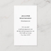 Roze en Blauwe Pastel Gradient Sky Visitekaartje (Achterkant)