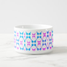 Roze en blauwe patroon chilibak