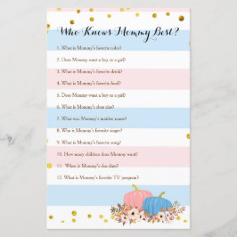 Roze en blauwe pompoen die mammie het beste spel k