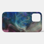 Roze en blauwe rook abstract Case-Mate iPhone case (Achterkant (horizontaal))