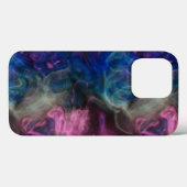 Roze en blauwe rook abstract Case-Mate iPhone case (Achterkant (horizontaal))