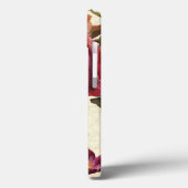 Roze en blauwe Roos Case-Mate iPhone Case (Achterkant / Links)