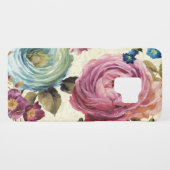 Roze en blauwe Roos Case-Mate Samsung Galaxy Hoesje (Achterkant (horizontaal))